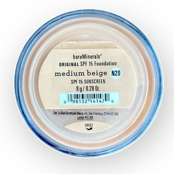 bareMinerals Original SPF 15 Foundation in Medium Beige N20 - Picture 1 of 4